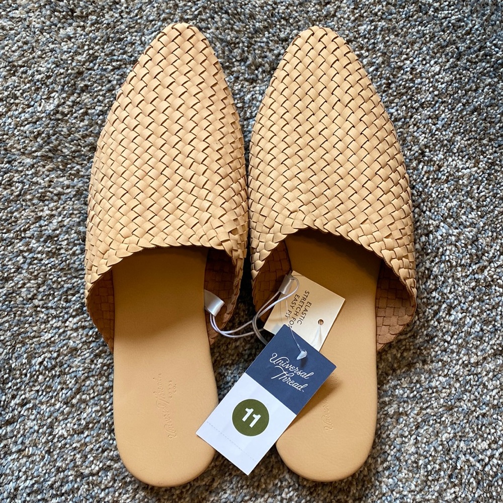 Universal Thread Boho Tan Mules